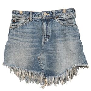 Free People We The Free Distressed Cutoff Denim Shorts Size 25